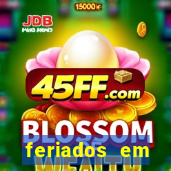 feriados em piracicaba 2025